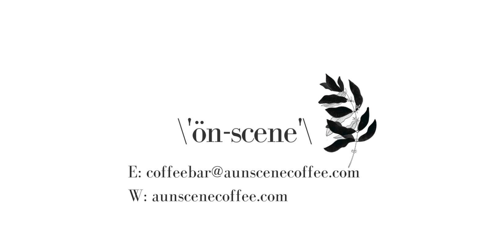 Au'n Scene Coffee — Coffee & Beverage Bars