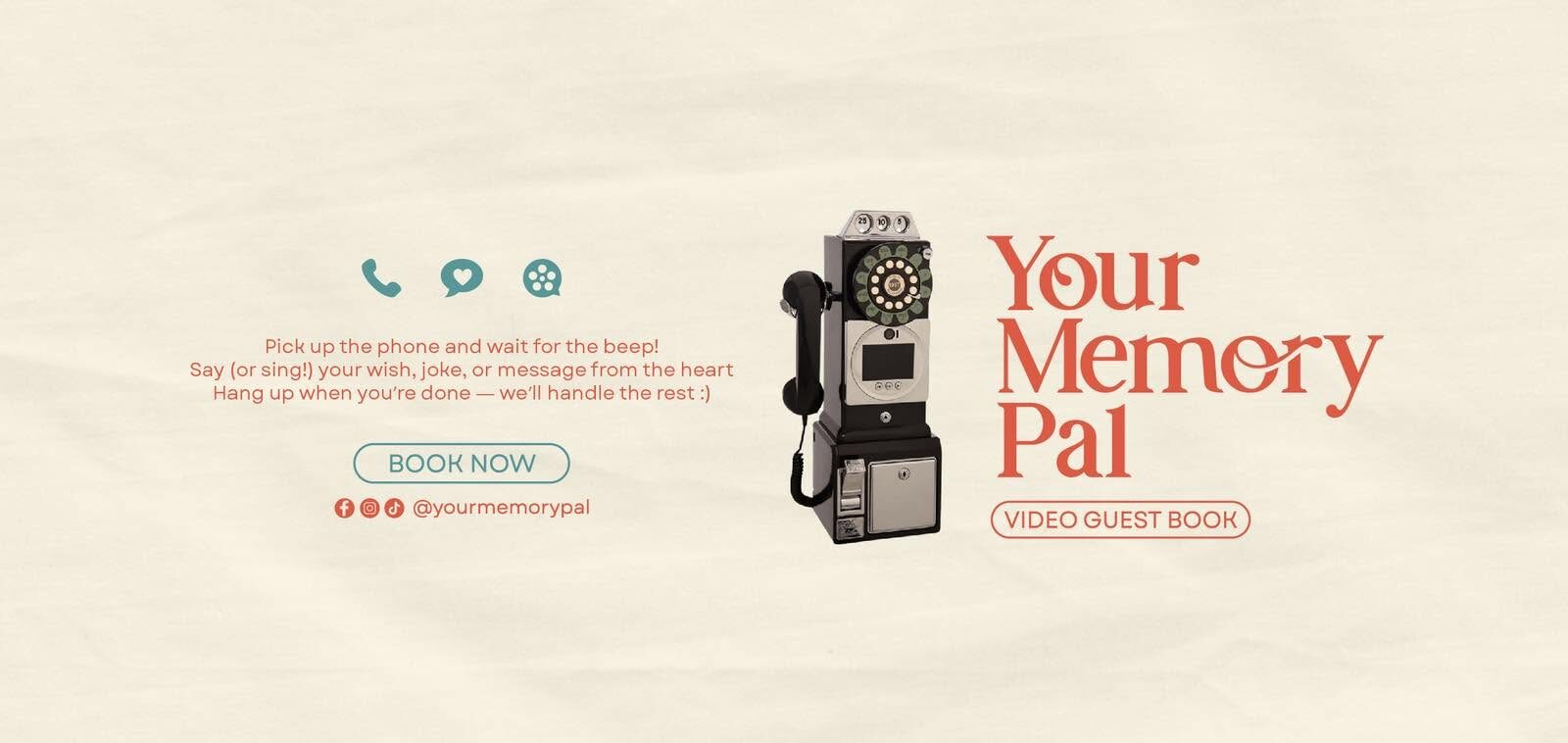 Your Memory Pal — Audio & Video Guestbooks